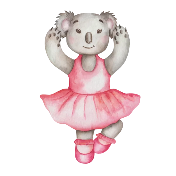 en mullvad som är en ballerina