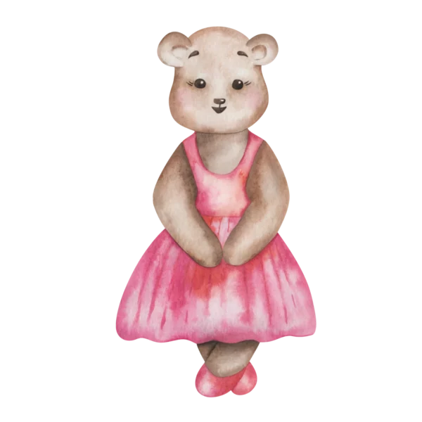 en björn som är en ballerina